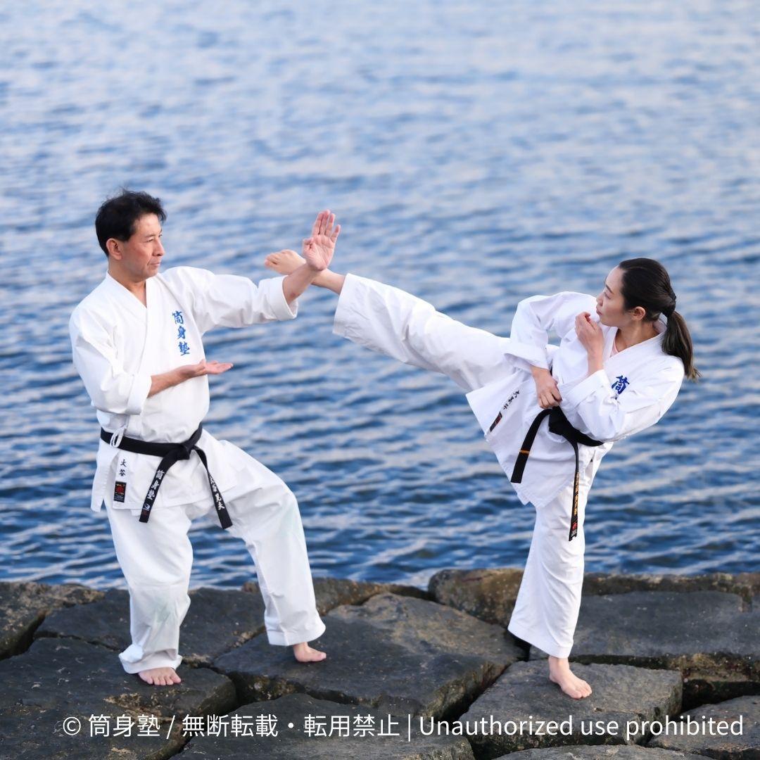 大人女性 初心者のための空手教室 筒身塾 西宮・甲子園